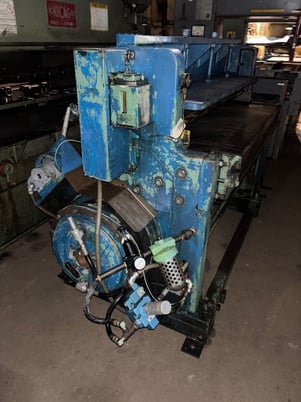 12" gauge x 4.48" Wysong #HS1052-RH, air clutch, SN P75-110, Tag #16384 - Image 5