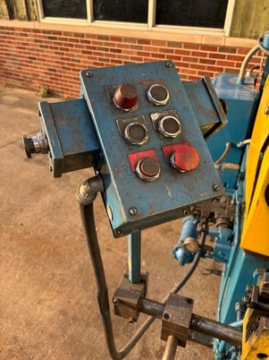 1-1/4" Pines #3T, hydraulic vertical bender, 0.065" wall x 1.250", 140&deg; bend angle. operator palm buttons - Image 3