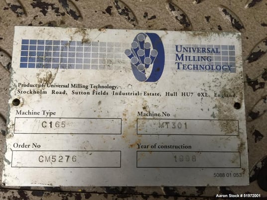 Universal Milling Technology #C165, Pellet Mill, 6 to 1 gear box reducer, 250 HP, 8 roller assemblies (4 - Image 4