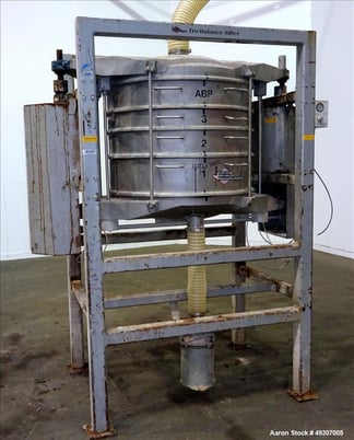 30" BF Gump #611/4-(QA30), Tru-Balance Screener, Stainless Steel, 15 sq.ft., 1.5 HP, 1160 RPM, 5" top opening - Image 1