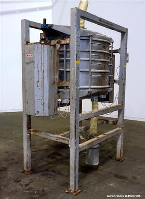 30" BF Gump #611/4-(QA30), Tru-Balance Screener, Stainless Steel, 15 sq.ft., 1.5 HP, 1160 RPM, 5" top opening - Image 3