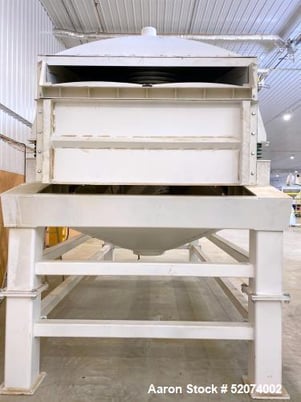 72" x 240" Simco #7220-1D-HD2, Vibratory Screener, Carbon Steel, 2 Deck, 3 separation, 2019 - Image 2