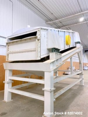 72" x 240" Simco #7220-1D-HD2, Vibratory Screener, Carbon Steel, 2 Deck, 3 separation, 2019 - Image 4