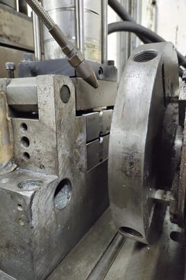 1-1/4" Bertollette #415, tube straightener and cut-off, push button pedestal ctrl, hyd power unit - Image 5