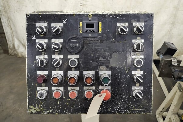 1-1/4" Bertollette #415, tube straightener and cut-off, push button pedestal ctrl, hyd power unit - Image 7