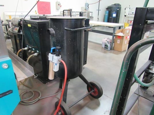 Techni #TJ300-X2, CNC waterjet, 5' 3" x 10' 6" table, 5' x 10' cutting envelope, 55000 psi, 50 HP, 2010 - Image 10