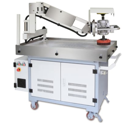 SMC #SD-H, manual deburring machine, 330x300mm area, 1000x800mm work table, NEW - Image 1