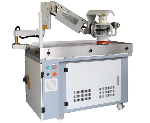 SMC #SD-H, manual deburring machine, 330x300mm area, 1000x800mm work table, NEW - Image 2
