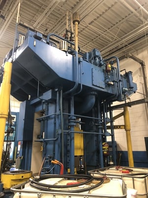 2750 Ton, Cincinnati #25-10-12, hydroform press, 16" stroke, 29.75" DL, 1963 - Image 5