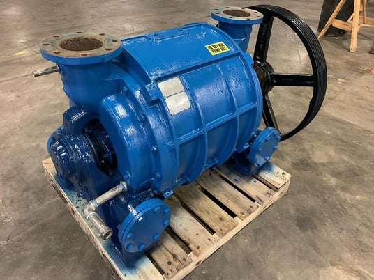 Nash #CL-2001, vacuum pump with 100 HP motor - Image 4