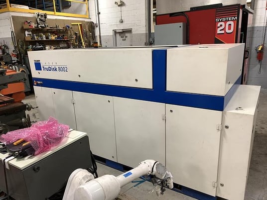Trumpf #TruDisk-8002, 8000 watt high power solid state laser, serial #E01853A0002, 2008 - Image 1