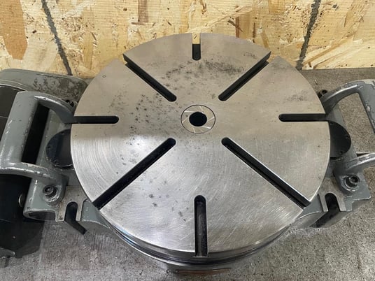 11" Precision Motorized Spin Table, Moore, 5.0625"table height (when horizontal) - Image 4