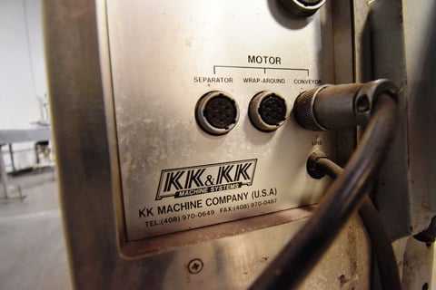 KK & KK, pressure sensitive labeler with 4.5" wide belt - Image 4