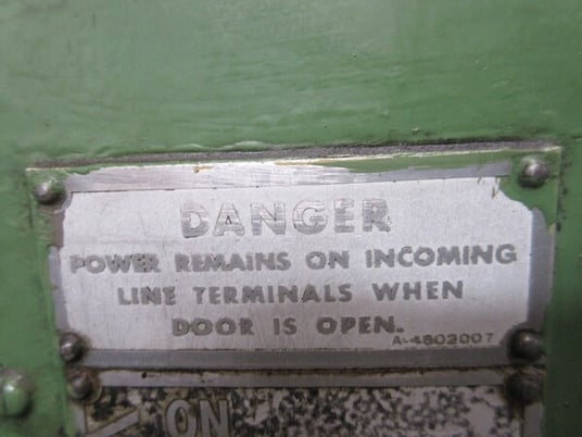 Arter Worcester #D-12, surface grinder, SN 3324, 440V., 1450 RPM - Image 5