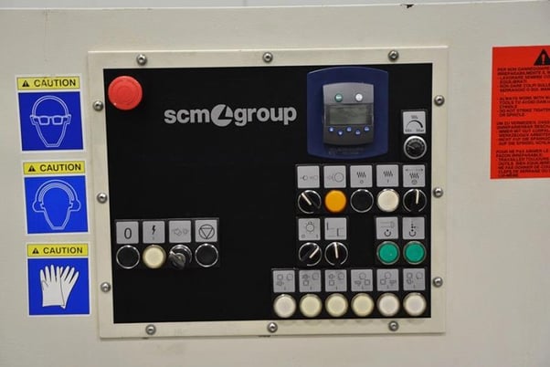 SCM #Superset-NT, feed through moulder, 6-head, 9-7/16" x 4-3/4" capacity, 1.5" spindle diameter - Image 9