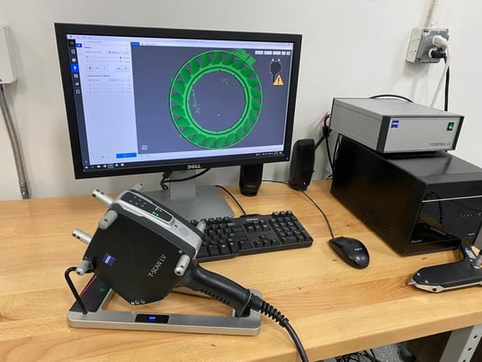 Zeiss #T-Scan LV System, 3D Laser scanner w/ tracking + probing, 2017 - Image 1