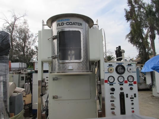 Freund Flo-Coater #FLF-15, Process Control Board & more - Image 3