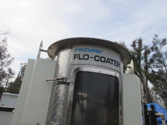 Freund Flo-Coater #FLF-15, Process Control Board & more - Image 4