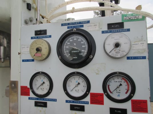Freund Flo-Coater #FLF-15, Process Control Board & more - Image 8