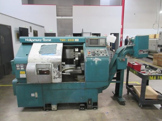 Nakamura #TMC-20II, CNC Turning Center, Fanuc 18-T Control - Image 1
