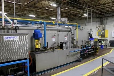 Continental Equipment, 4 Stage Pass-Thru washer, 18" x 15", variable speed 2 - 8 FPM, 2010 - Image 3