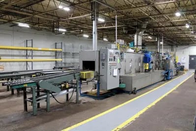 Continental Equipment, 4 Stage Pass-Thru washer, 18" x 15", variable speed 2 - 8 FPM, 2010 - Image 9