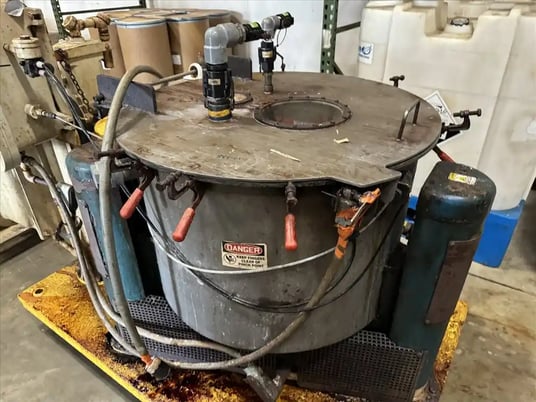 40" x 20" Ketema, Hastelloy basket centrifuge, 50 HP electric drive, 90 lb/cu ft, S47219 - Image 2