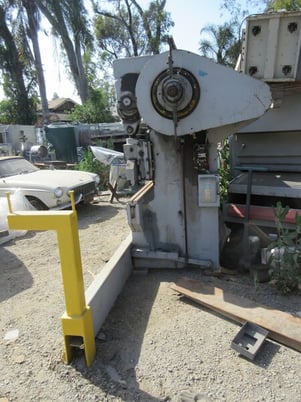 Verson All Steel Press Brake, S/N 9875-2078, 7.5" Shut Height, 3" ram adjustment, 2.5" stroke - Image 8