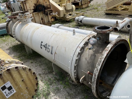 1824 sq.ft., Doyle & Roth, Heat Exchanger, .75" diameter x 10' long Tubes rated 86 psi/ FV at 400 F, 1992 - Image 3