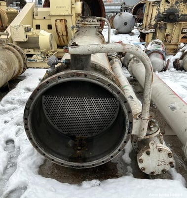 1824 sq.ft., Doyle & Roth, Heat Exchanger, .75" diameter x 10' long Tubes rated 86 psi/ FV at 400 F, 1992 - Image 8