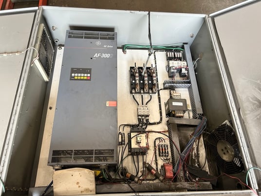 300 Ton, Minster #E2-300-84-48, straight side double crank press, 84x48 front back bed area (T-slot), 10" - Image 2