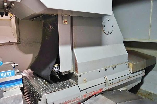 Kira #KDM43VCD, twin pallet CNC vertical machining center, Fanuc0iMD, 25" X, 14" Y, 22" Z, 10000 RPM, 40 - Image 7