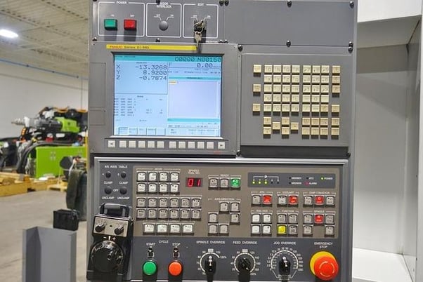 Kira #KDM43VCD, twin pallet CNC vertical machining center, Fanuc0iMD, 25" X, 14" Y, 22" Z, 10000 RPM, 40 - Image 9