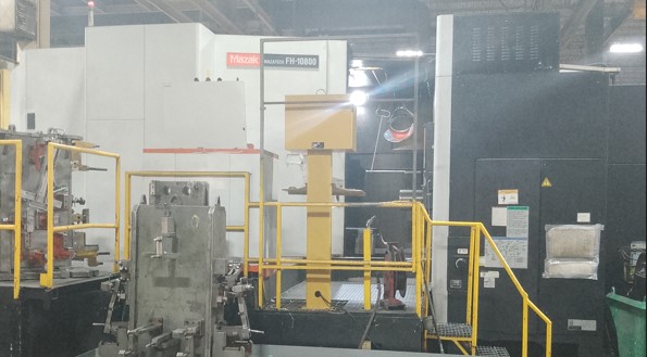 Mazak #FH-10800, Mazatrol Fusion 640M Control, 66.9" X, 55.1" Y, 55.1" Z, 7000 RPM, 120 automatic tool - Image 1