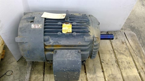 20/8.5 HP 1760/1160 RPM Baldor M1728T, Frame 286T, TEFC, electrically OK, 460 Volts - Image 1