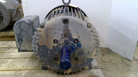 20/8.5 HP 1760/1160 RPM Baldor M1728T, Frame 286T, TEFC, electrically OK, 460 Volts - Image 3