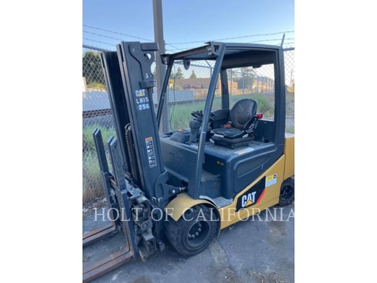 Caterpillar Mitsubishi 2EP6500, Forklift, 9127 hours, S/N: FN496194, 2015 - Image 1
