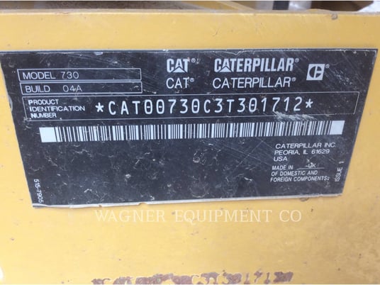 Caterpillar 730, Articulated Truck, 1160 hours, S/N: 3T301712, 2021 - Image 6