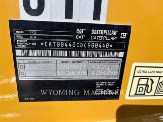 Cat 440, Backhoe Loader, 579 hours, S/N: DC900440, 2020 - Image 6