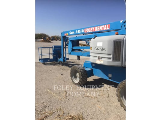 Genie Industries Z60/34G4, Articulated Boom Lift, 2204 hours, S/N: Z6013-12789, 2013 - Image 4
