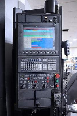 Okuma #MA-12500, horizontal machining center, OSP-P300M CNC control, Full 4th Axis, 2 Pallet Changer - Image 4