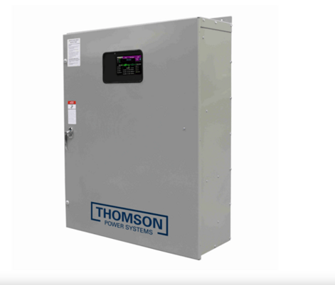 800 Amp. Thomson #TS-870, non SE automatic transfer switch, 3-pole, open transition - Image 1