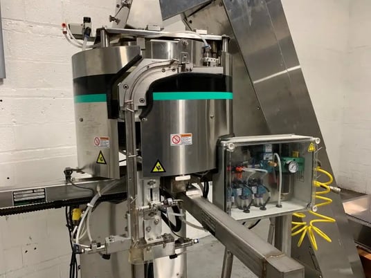 Hoppmann #FT-15, capsule count/batch feed system, 150 caps/min, Hoppmann LB3 variant elevating prefeeder - Image 8