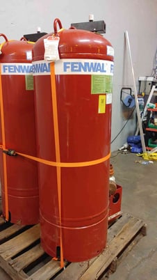 540 lbs. Fenwal, Fire Suppression System, FM-200 Agent, 130 F max temp., 360 psig @ 70 F - Image 3
