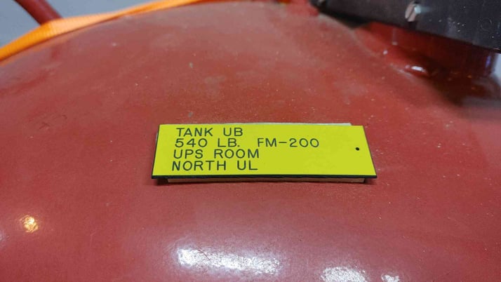 540 lbs. Fenwal, Fire Suppression System, FM-200 Agent, 130 F max temp., 360 psig @ 70 F - Image 6