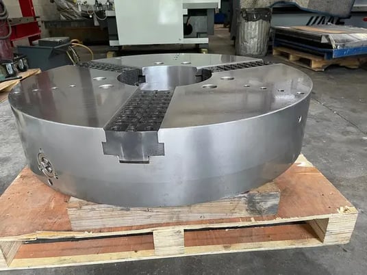 45" Cushamn, steel chuck, 3-jaw, 15.5" bore, A2-20 - Image 8