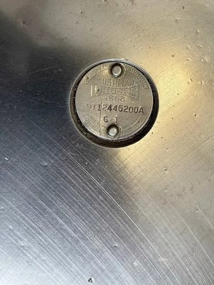 45" Cushamn, steel chuck, 3-jaw, 15.5" bore, A2-20 - Image 9