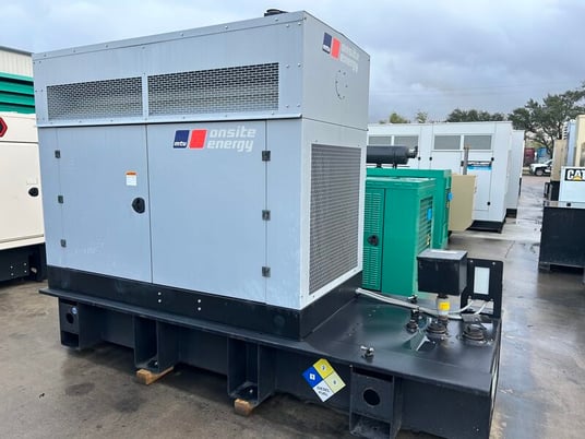 100 KW MTU #DS100, diesel generator set, 120/208 Volts, 3-phase, 197 HP @ 1800 RPM, 4R 4.8L OM924LA engine - Image 2