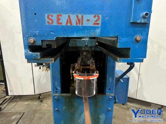 75 KVA Taylor-Winfield #LSLT-12-75, seam welder, 19-1/2" throat, 1985 - Image 9