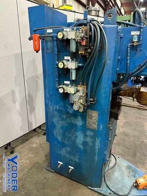 75 KVA Taylor-Winfield #LSLT-12-75, seam welder, 19-1/2" throat, 1985 - Image 10